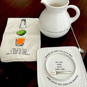 MudPie Margarita Serving Set